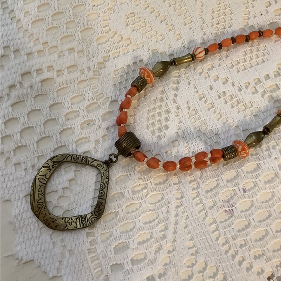 Cold water creek necklace and agate earrings - Picture 6 of 11